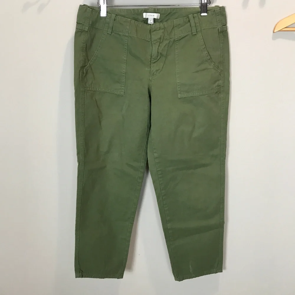 🌴 J Crew Canvas Pants Sz 6